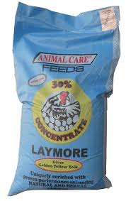 Animal care poultry feed bag