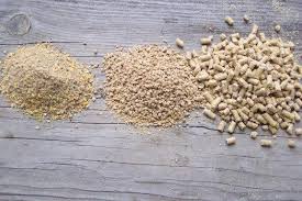  different poultry feed texture